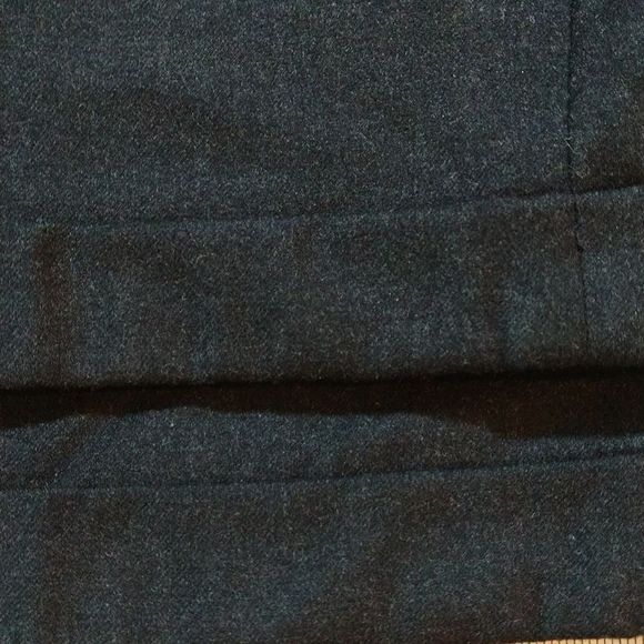 Gerald Austin Black Cuffed Pleated Wool Slacks - Picture 14 of 14